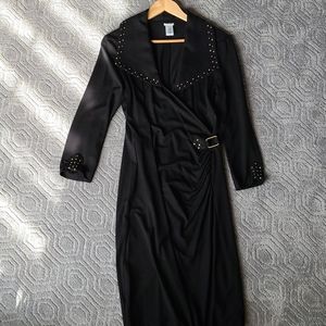 Cache black dress